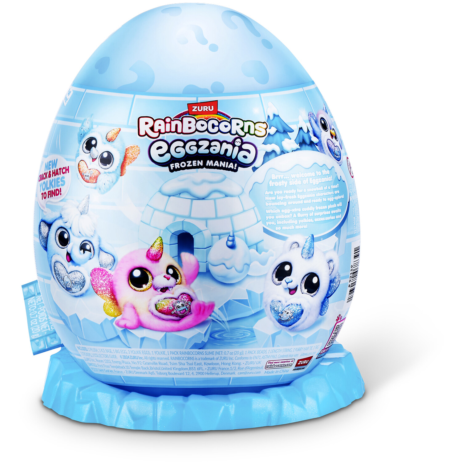 Rainbocorns Eggzania Frozen Mania Toy Image 4