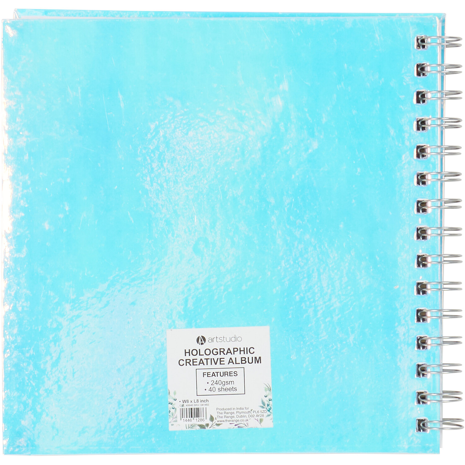 Art StudioHolographic Creative Album - Blue Image 2