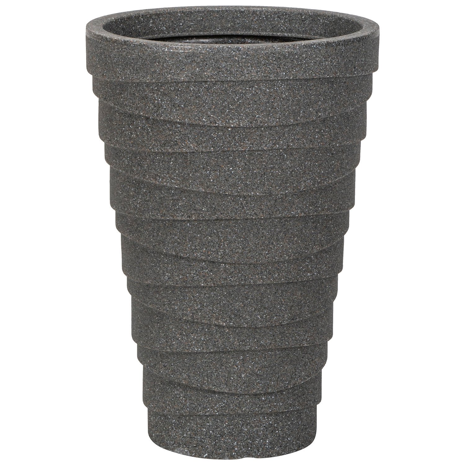 Trojan Ash Grey Granite Planter 56cm Image