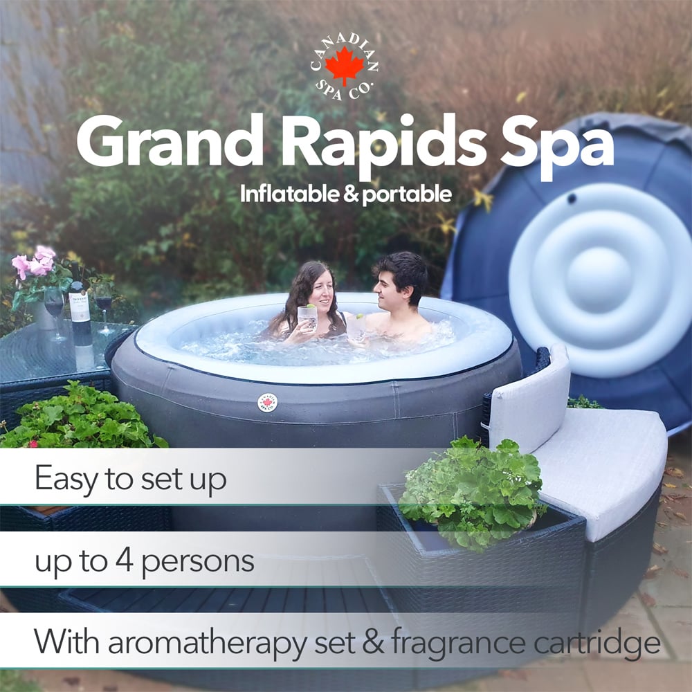 Canadian Spa Company Grand Rapids Inflatable Hot Tub Spa Image 10