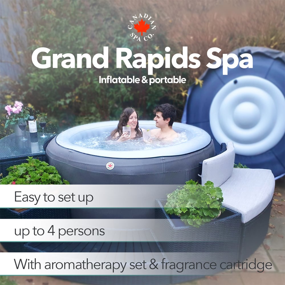 Canadian Spa Company Grand Rapids Inflatable Hot Tub Spa Image 10