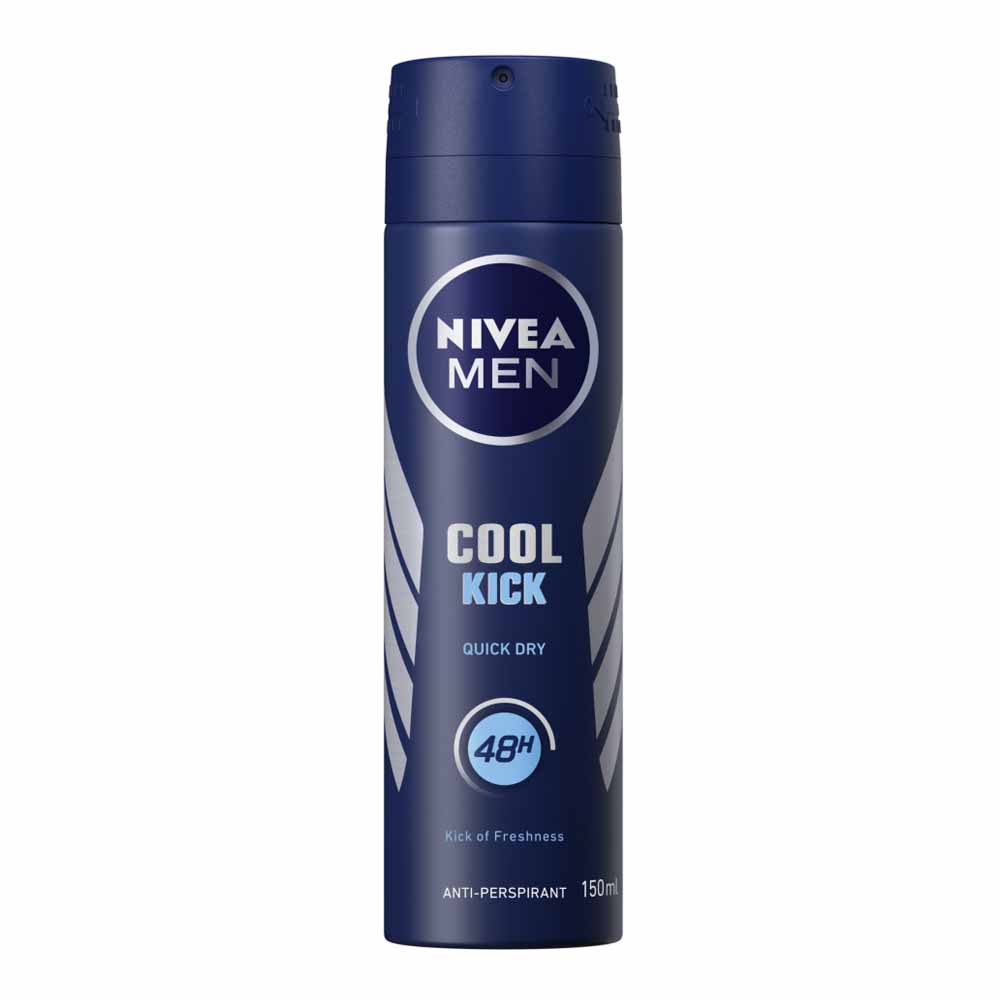 Nivea Men Cool Kick Anti Perspirant Deodorant 150ml Image