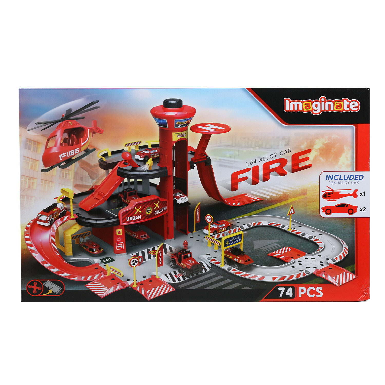 Fire Rescue Play Set - 74 Image