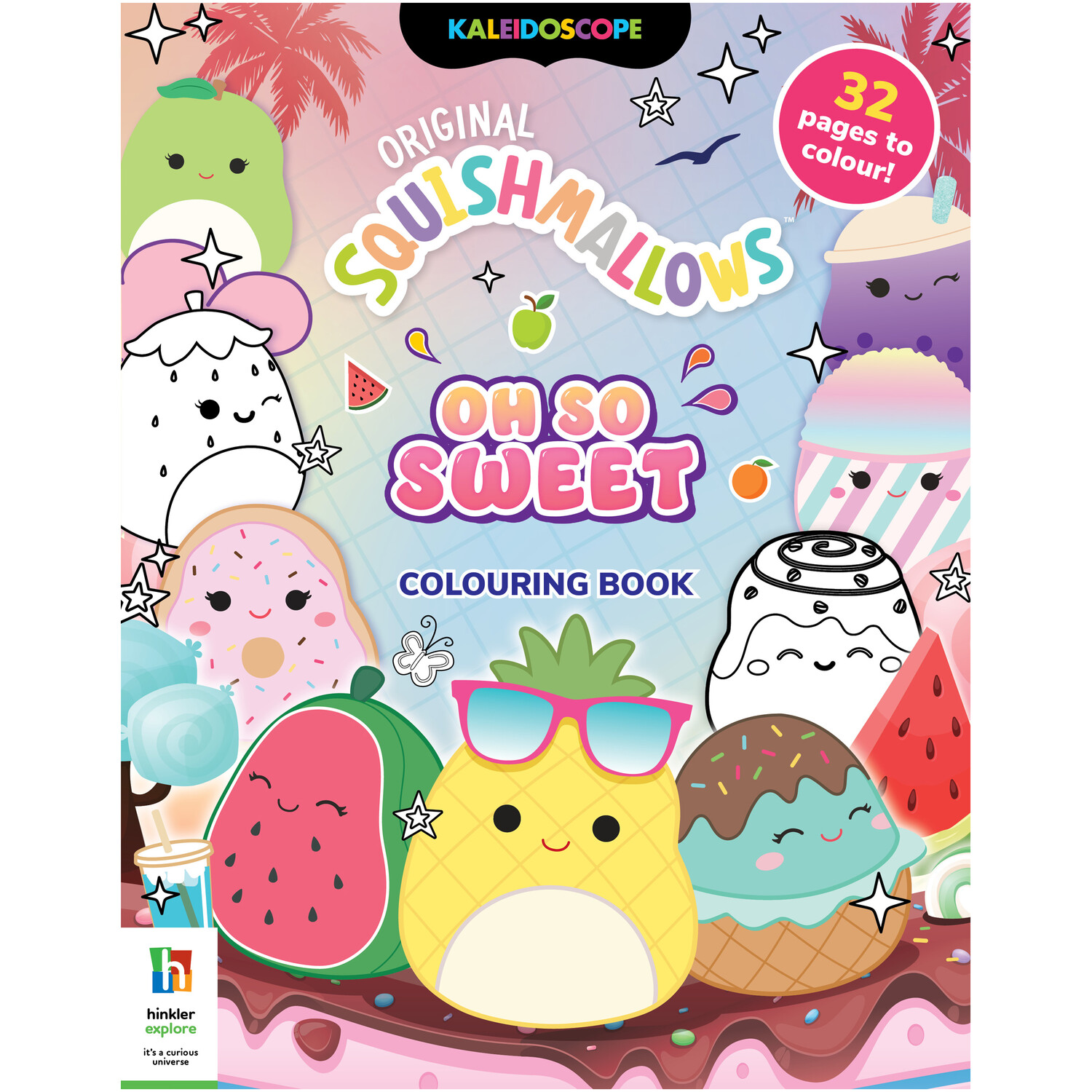 Squishmallows Oh So Sweet Colouring Book - Multicolour Image