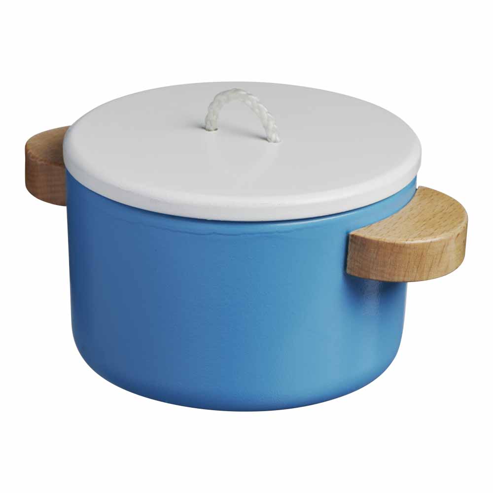 Wilko Let's Pretend Wooden Pots and Pans Set Wilko