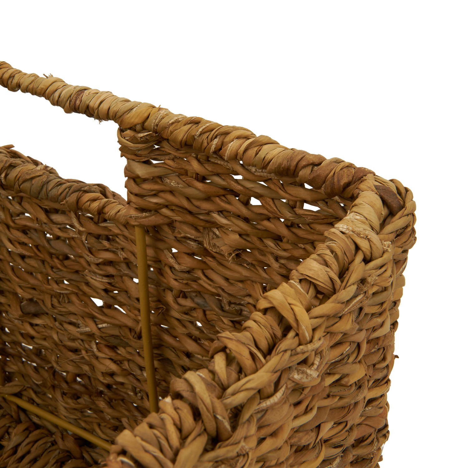 Set of 2 Sea Grass Storage Baskets - Brown Image 6