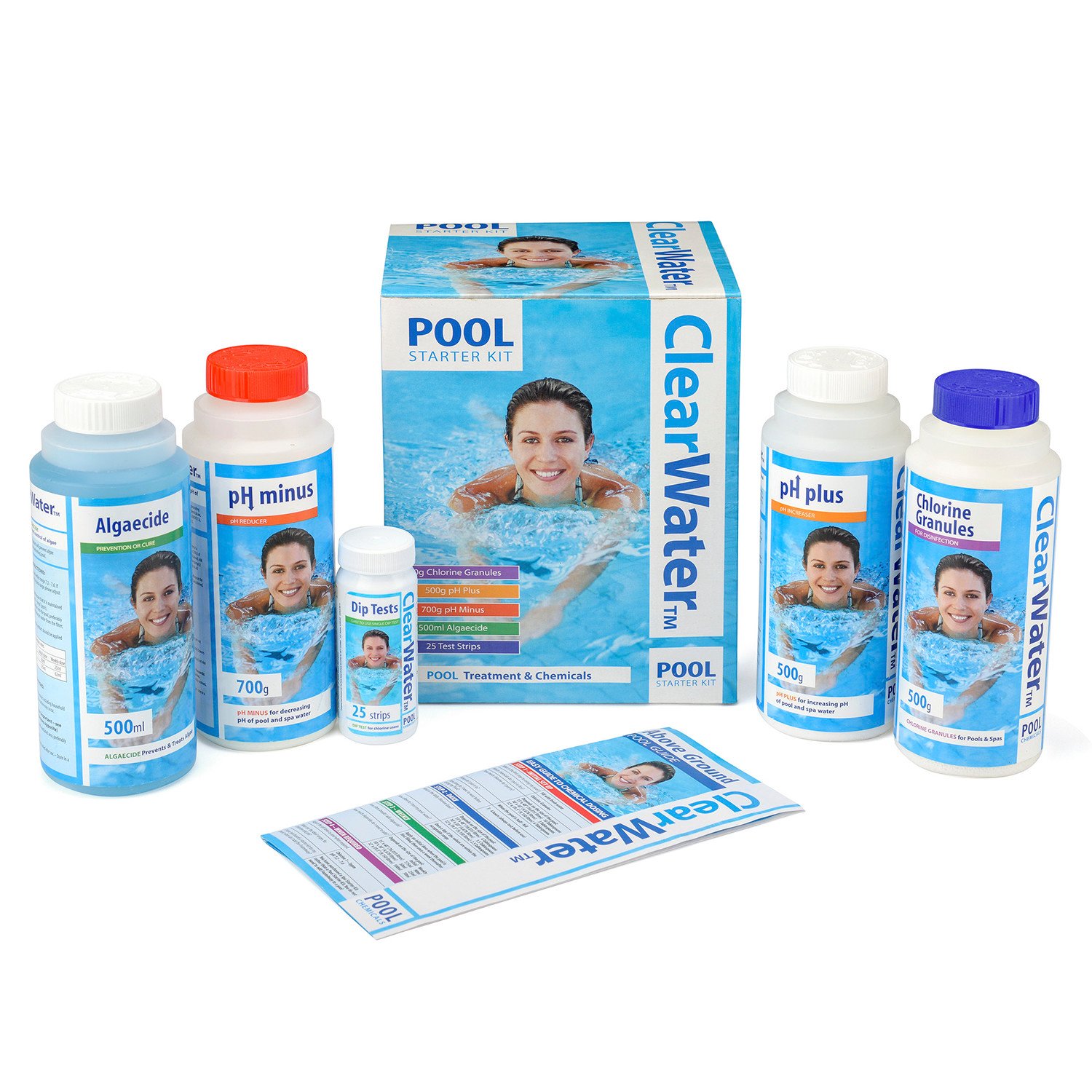 ClearWater Pool Chemical Starter Kit Image 1
