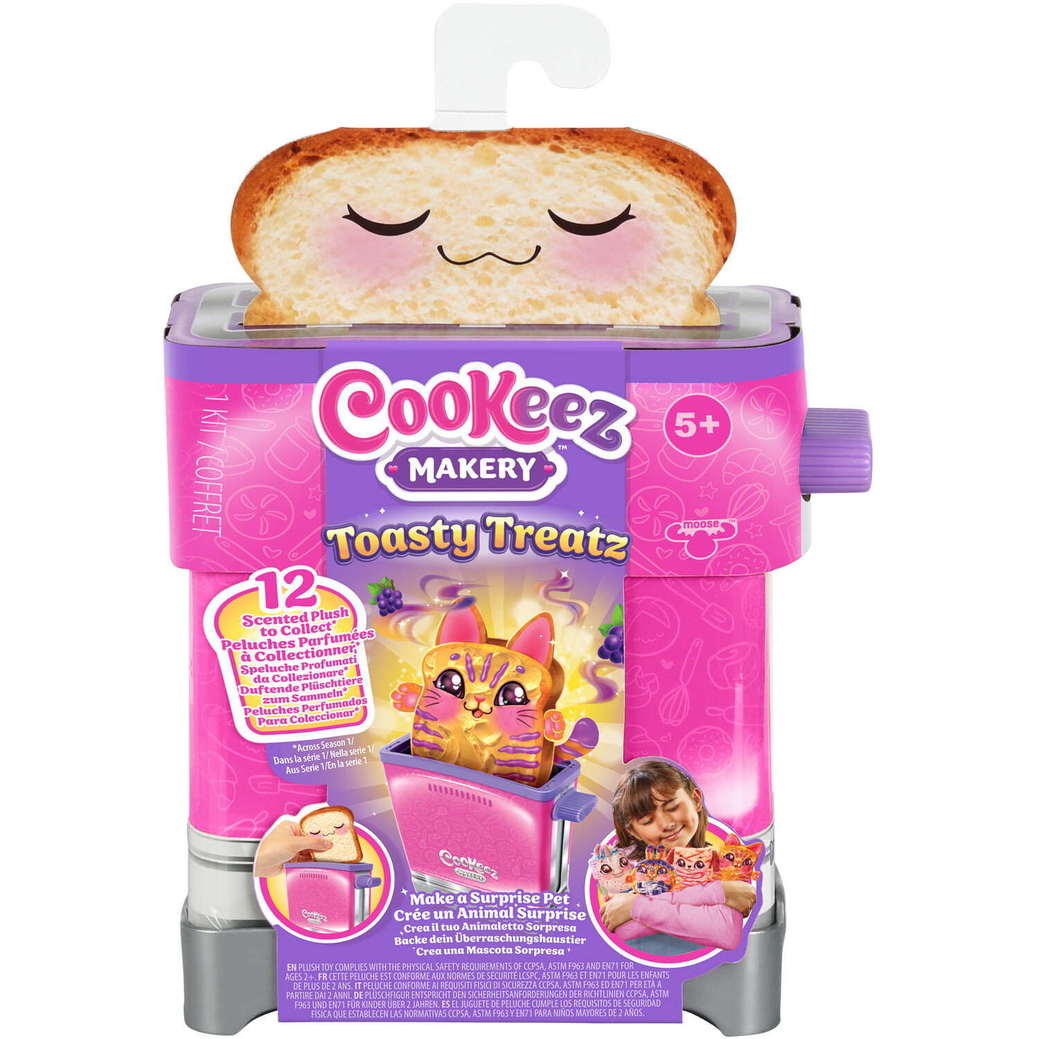Cookeez Makery Toasty Treats Toy - Multicolour Image 1