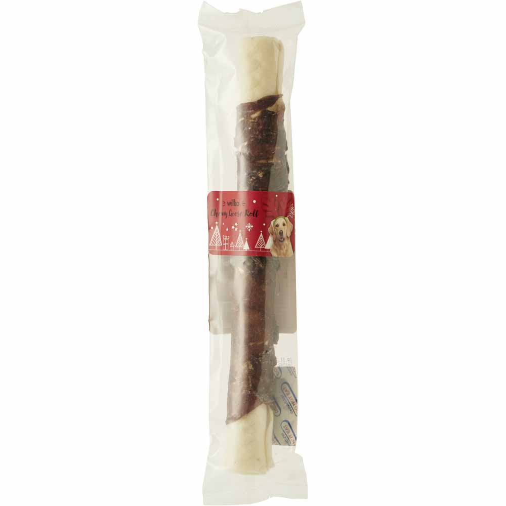 Wilko Chewy Roll with Goose 80g Image 1