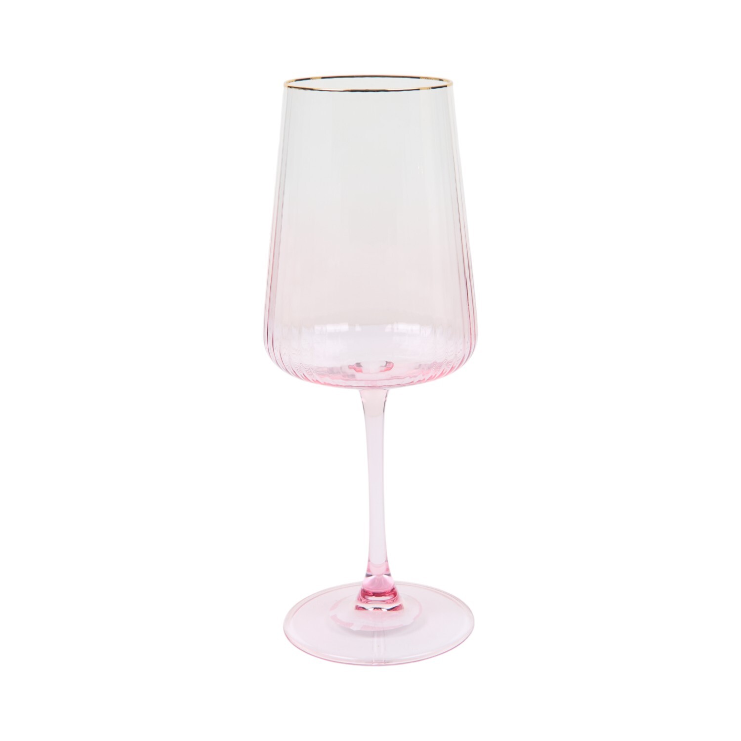 Ombre Wine Glass Pink Image 1