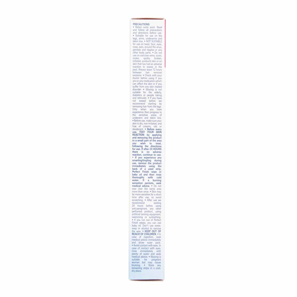 Veet Wax Strips for Sensitive Skin 20 pack Image 4