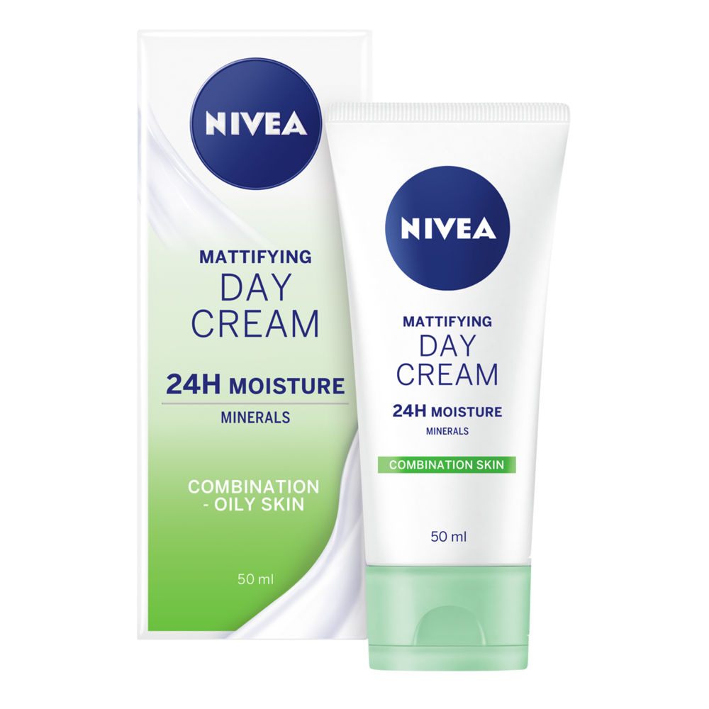 Nivea Oil Free Moisturiser Day Cream for Combination Skin 50ml Image 2