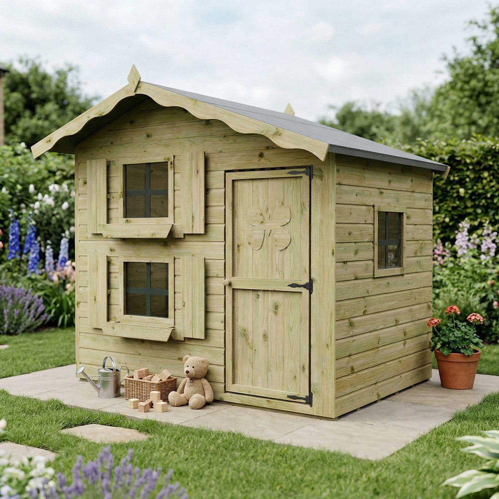 Mercia Double Storey Playhouse 7 x 5ft Image 2