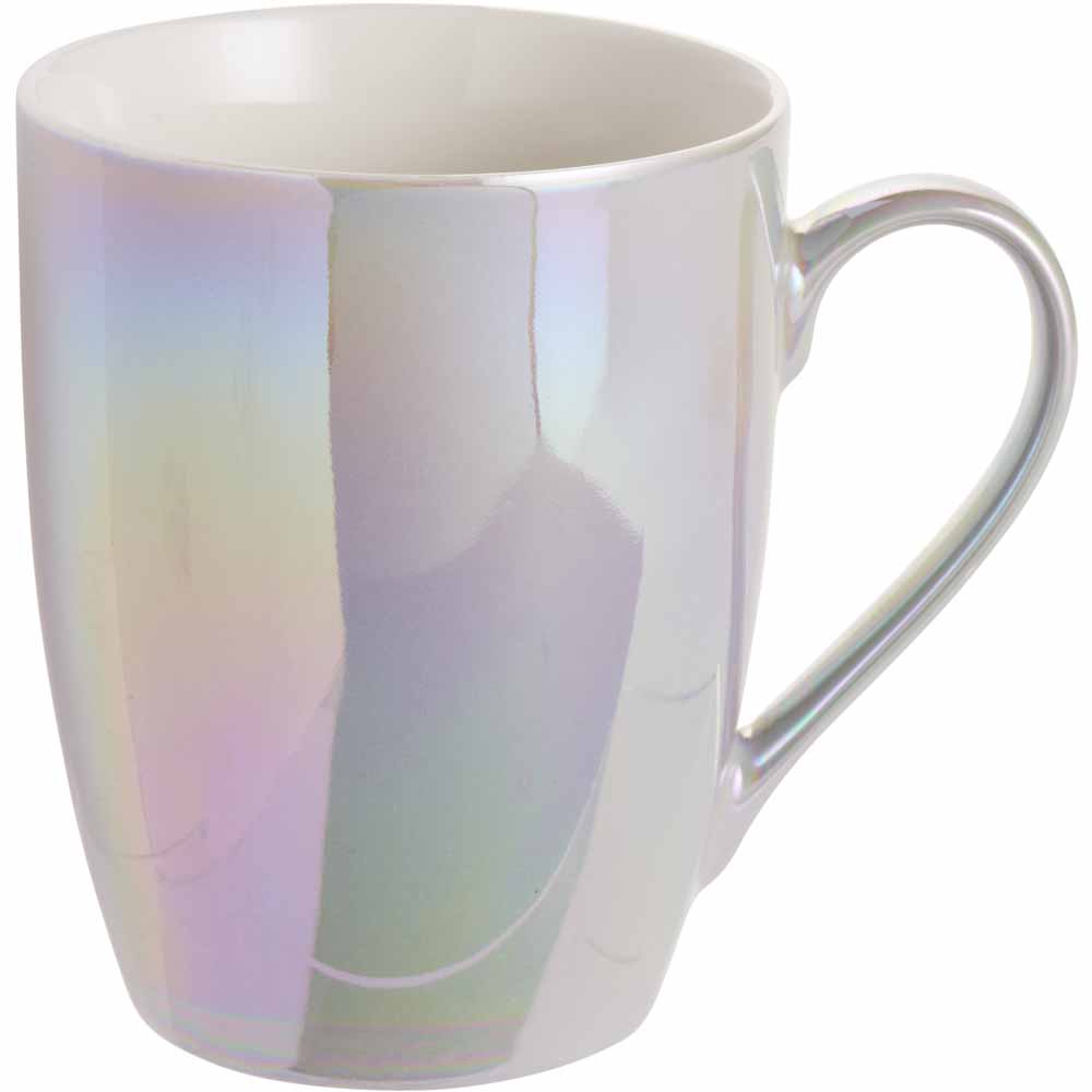 Wilko Pearlescent Mugs 4pk Image 8