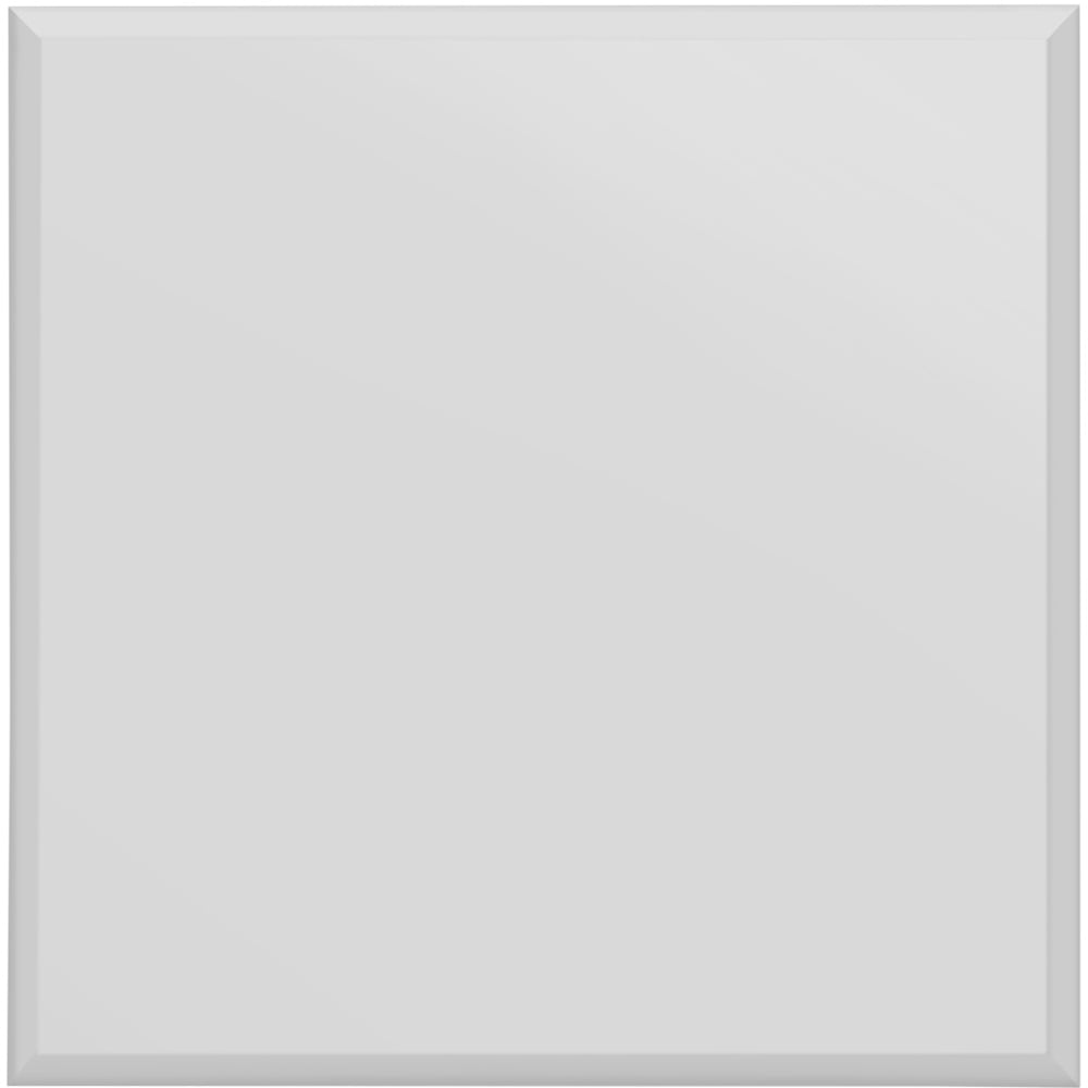 MirrorOutlet The Moderni Bevelled Wall Mirror 90 x 90cm Image 1