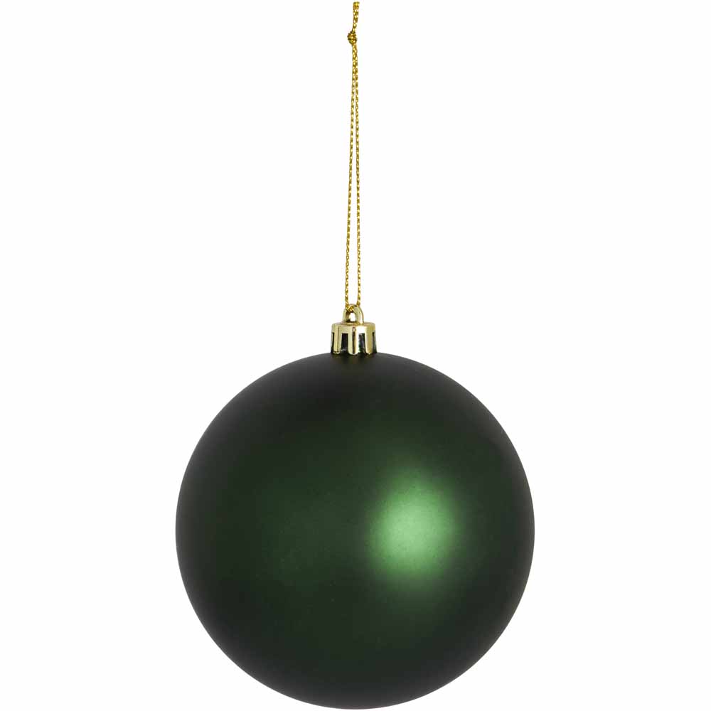 Wilko Cosy Christmas Baubles 7 Pack Image 2