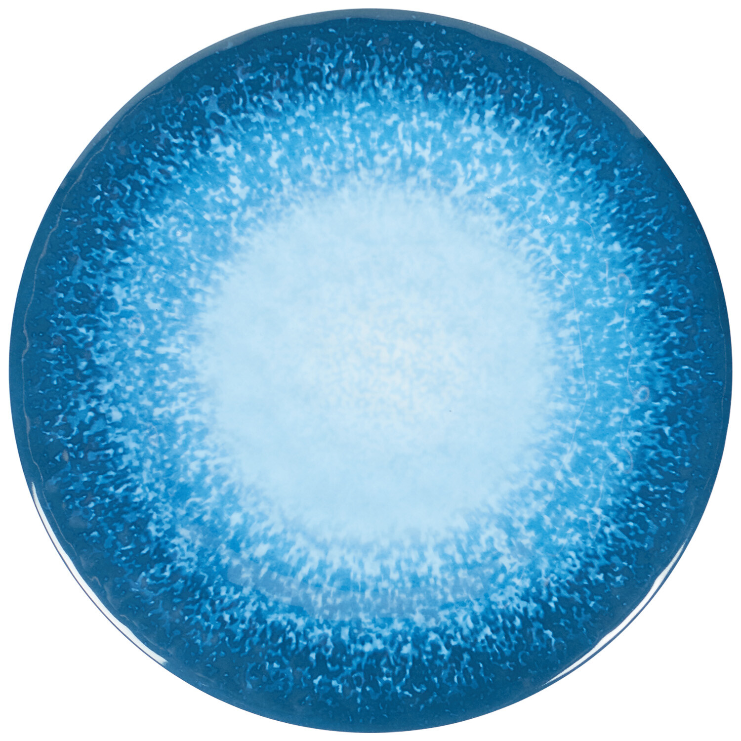 Neptune Melamine Plate - Blue / Dinner Plate Image 1