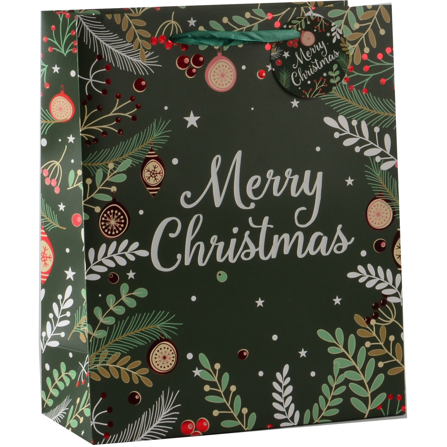 Merry Christmas Gift Bag Large Image 2