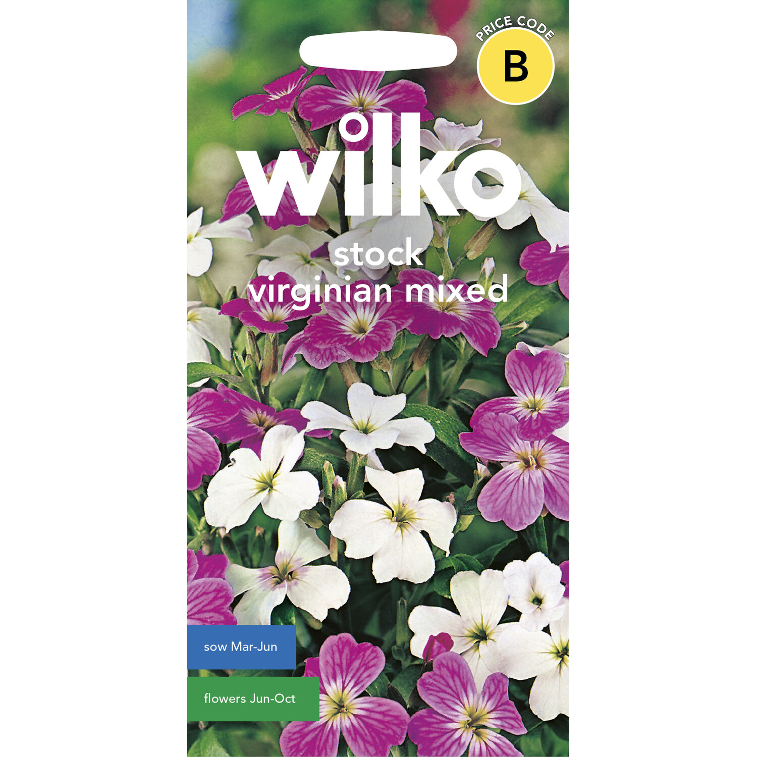 Wilko Stock Virginian Mixed Seeds Image 1