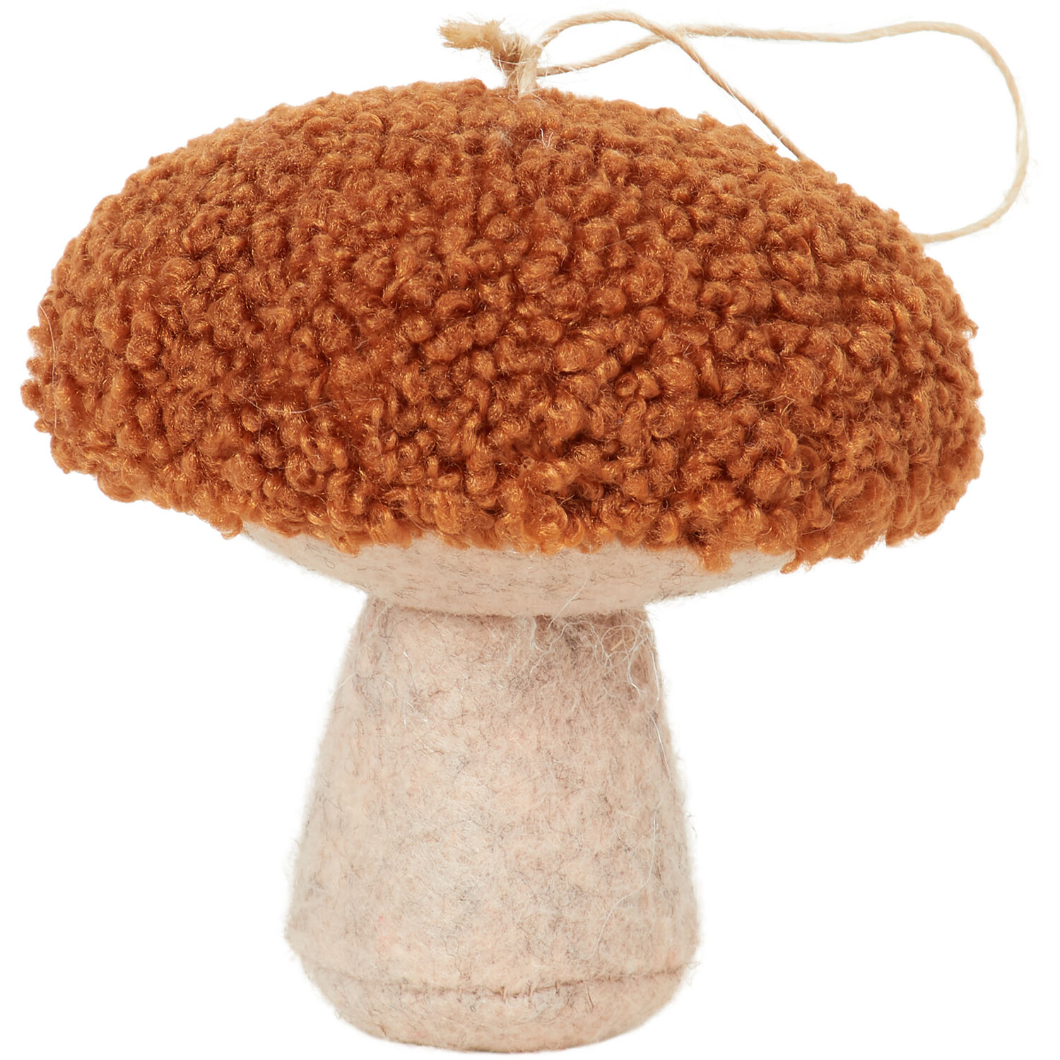 Set of 3 Knitted Autumnal Mushrooms - Natural Image 2