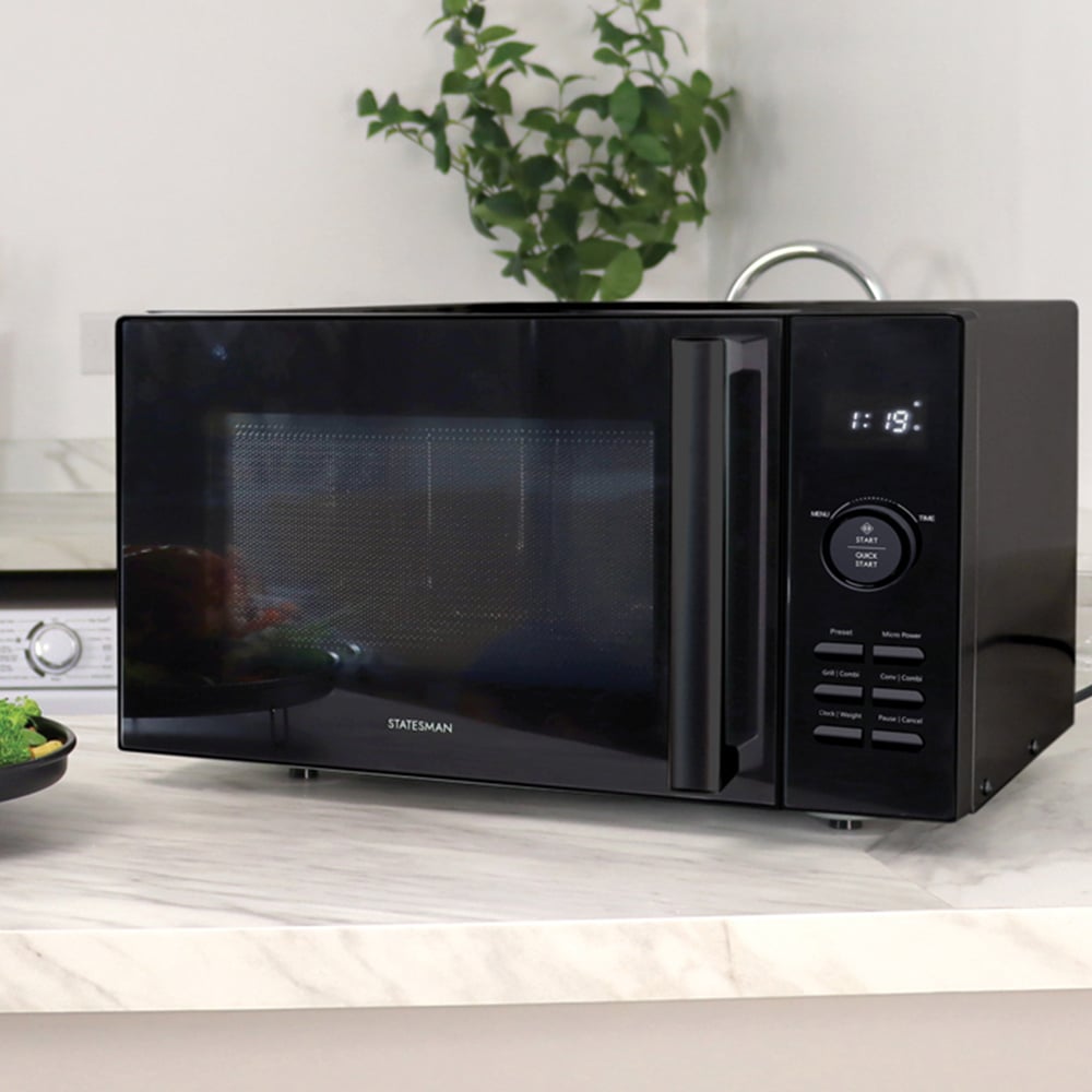 Statesman Black 25L Digital Combination Microwave 900W Image 2