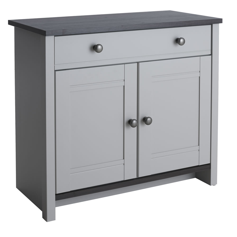 Clovelly Compact Grey Sideboard Image 2