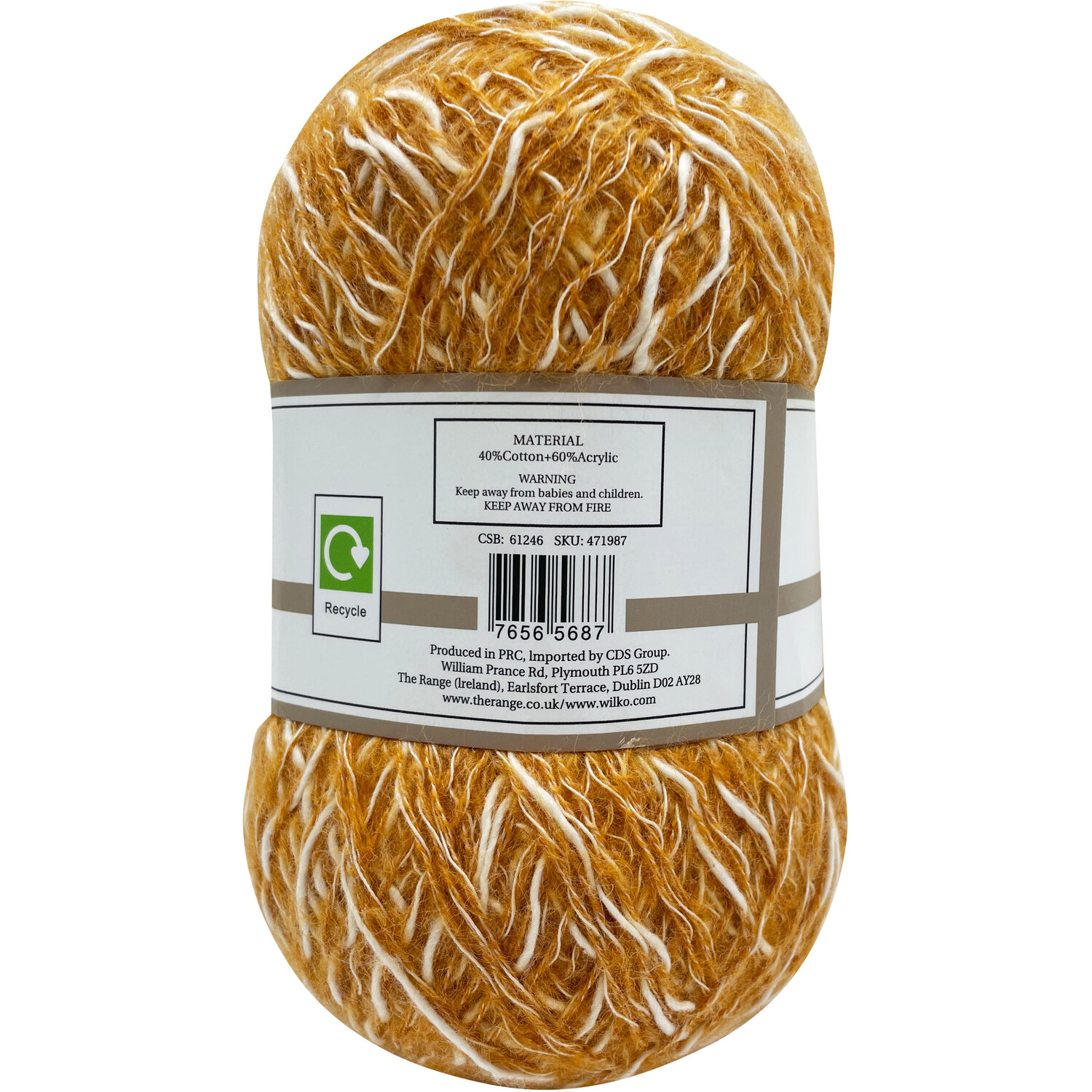Mohair Shine Yarn Citrus Image 2
