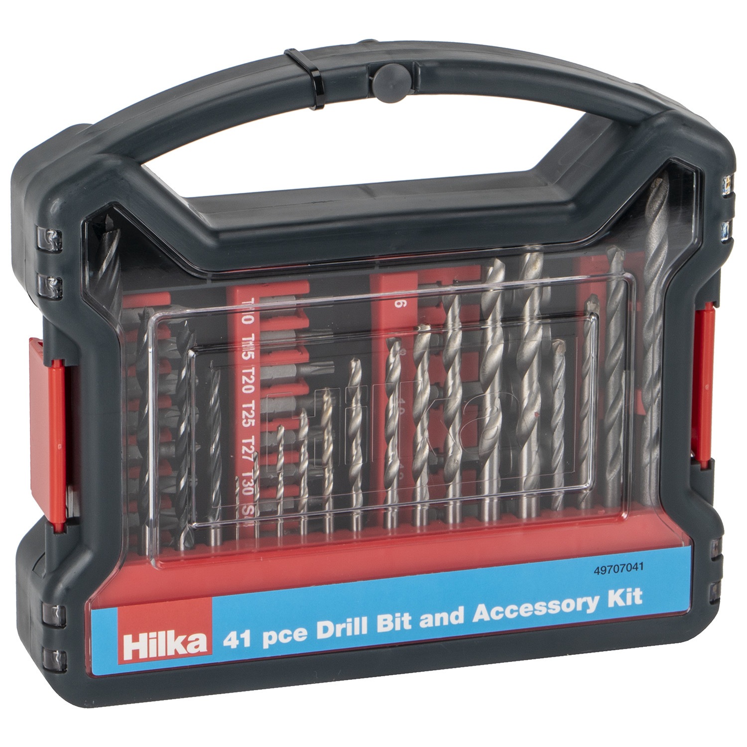 Hilka 41 Piece Drill Bit And Accessory Kit Image
