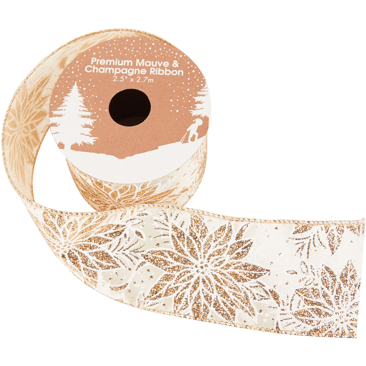 Mauve or Champagne Premium Ribbon Image 7