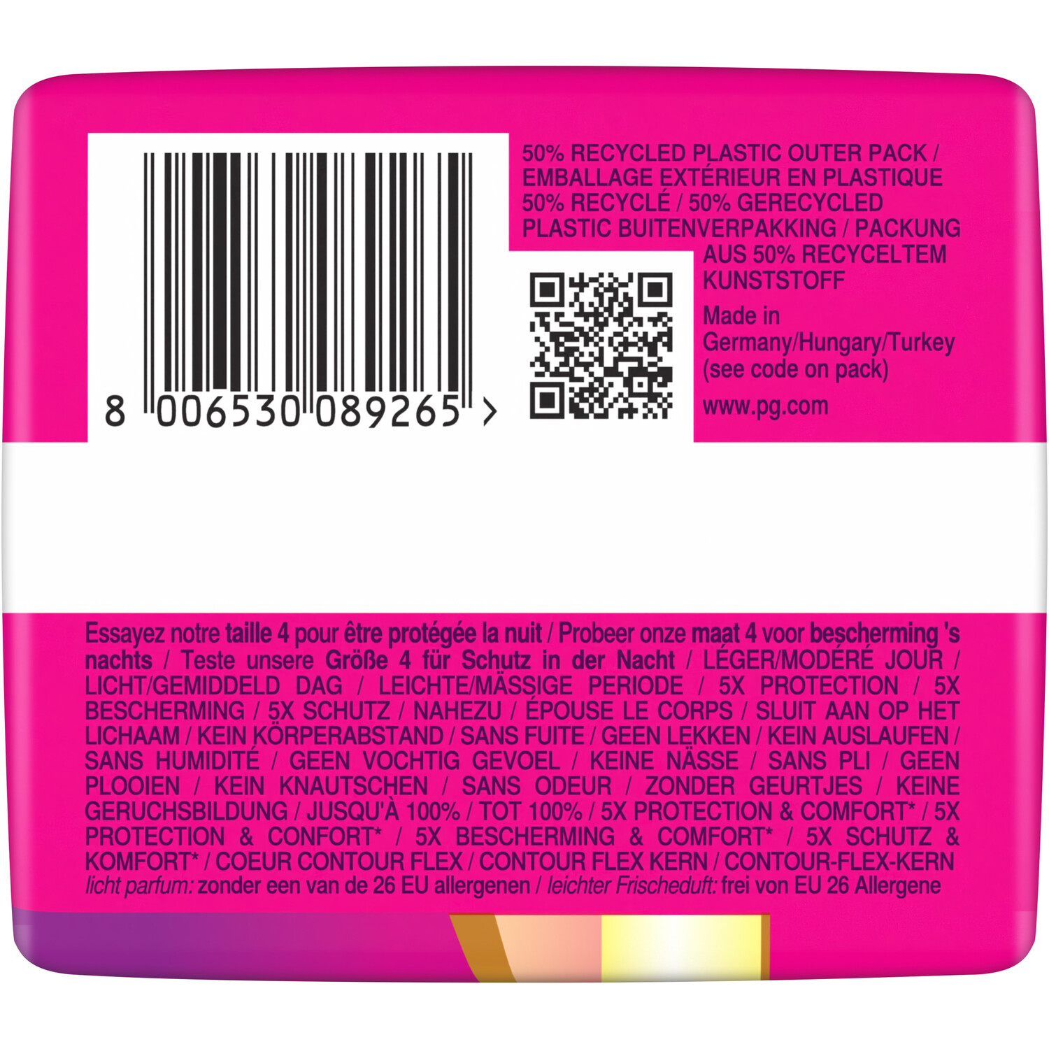 Always Platinum Night Sanitary Pads with Wings 12 Image 3