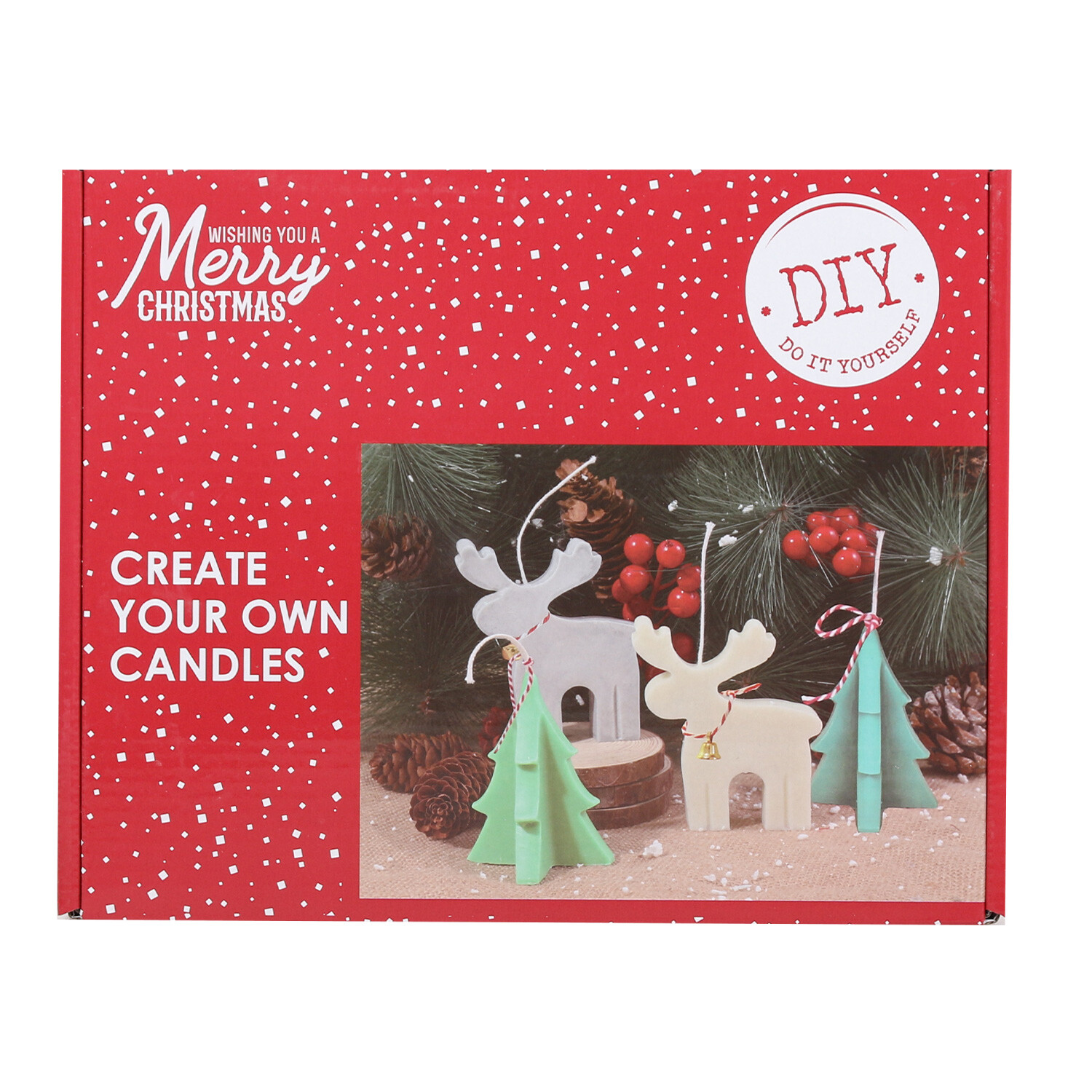 Make Your Own Christmas Candles Image