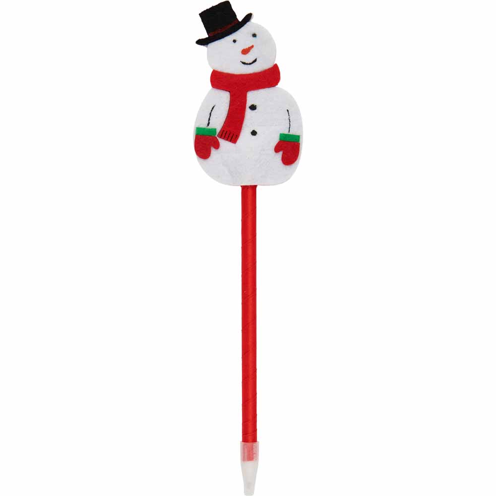 Wilko Assorted Novelty Christmas Themed Pen Image 4