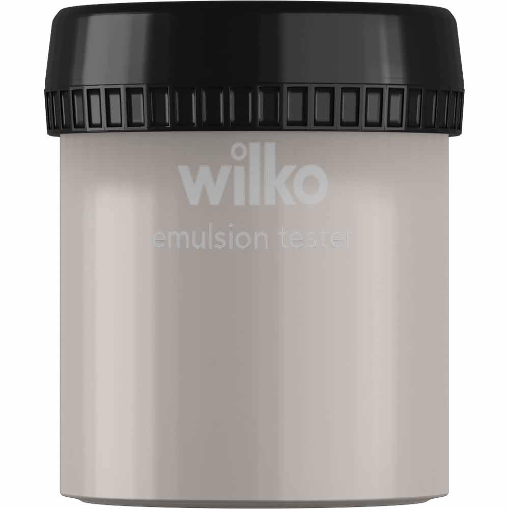 Wilko Tester Pot Intense Taupe Emulsion Paint 75ml N/A