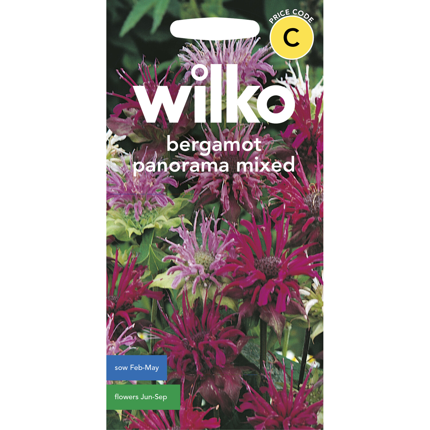 Wilko Bergamot Panorama Mixed Seeds Image 1