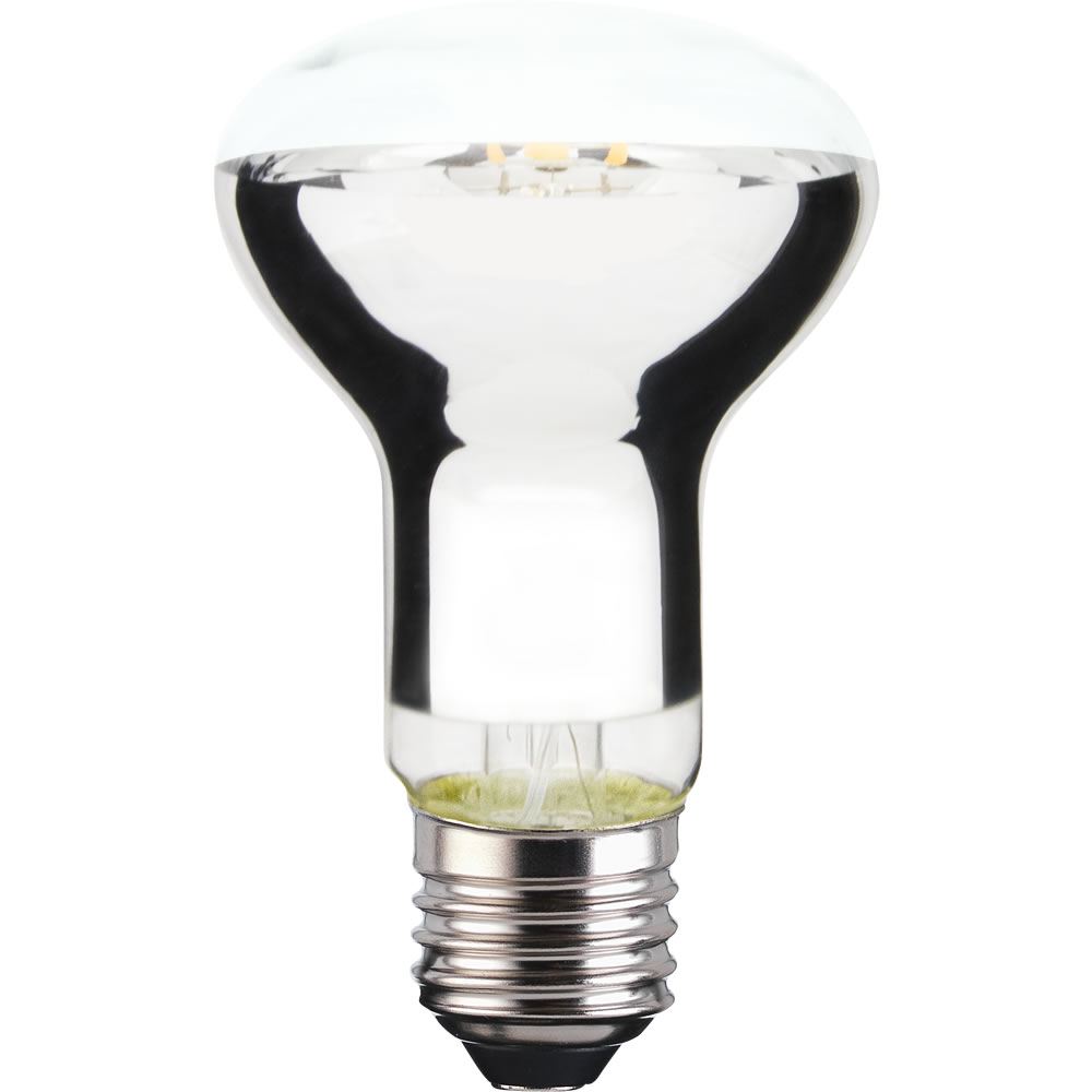 Wilko 1 pack Screw E27/ES LED 4W 345 Lumens R63 Filament Light Bulb Image
