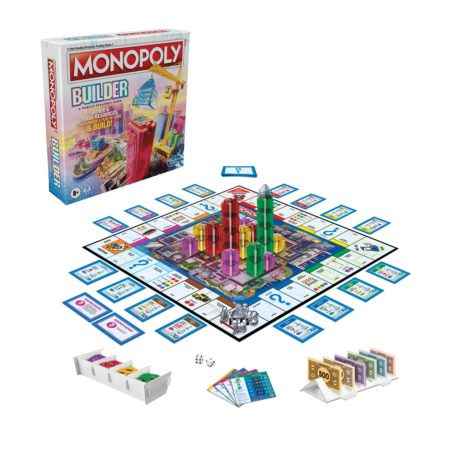 Hasbro Monopoly Builder Strategy Games Image 3