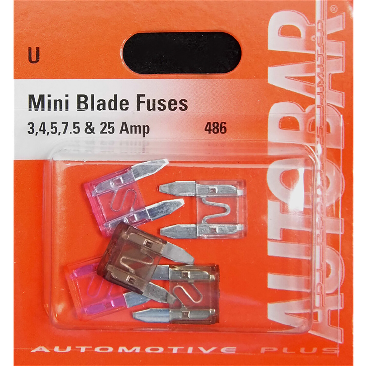 Autobar Mixed Clear Mini Blade Fuses Image