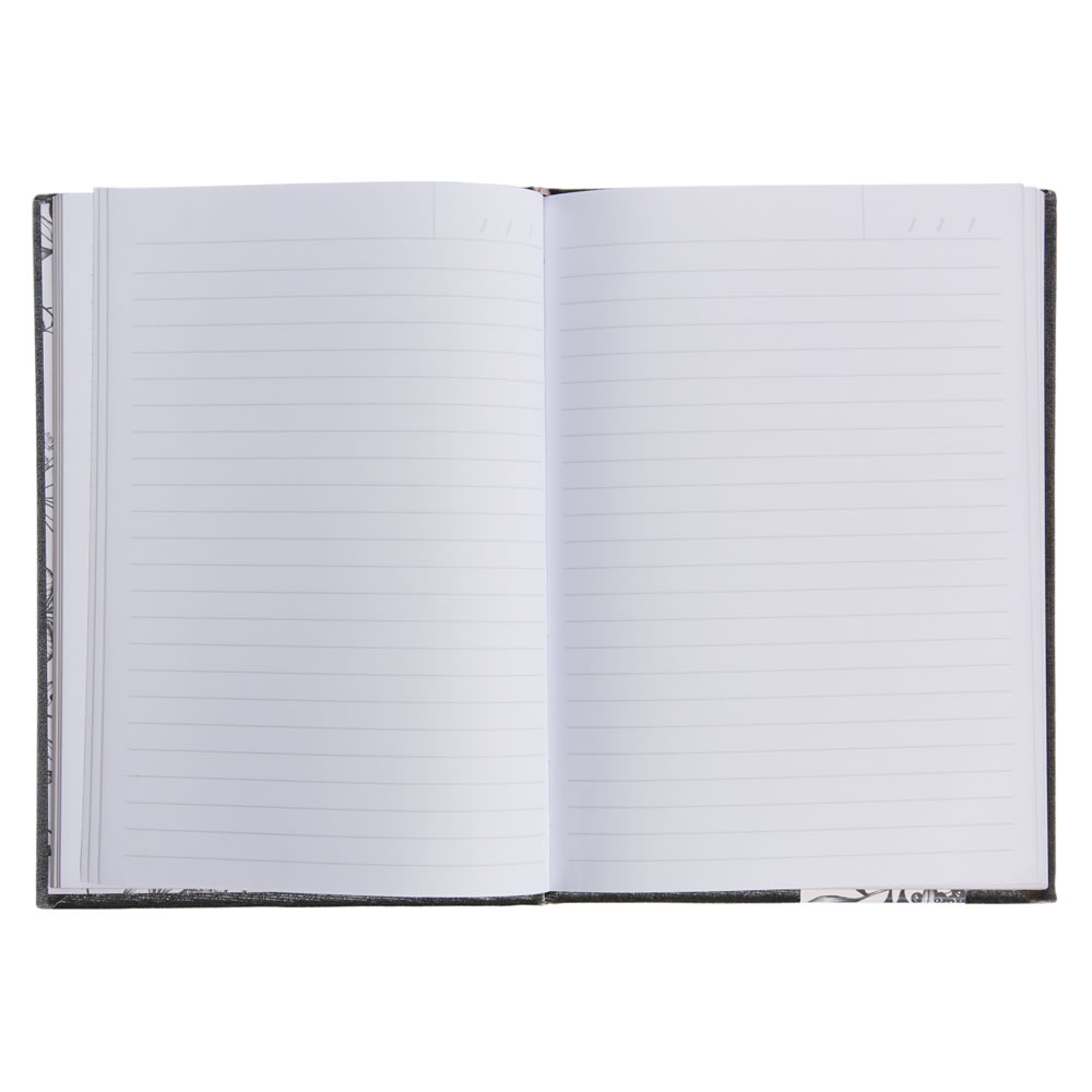 Wilko Treasured A5 Premium Velvet Notebook Wilko