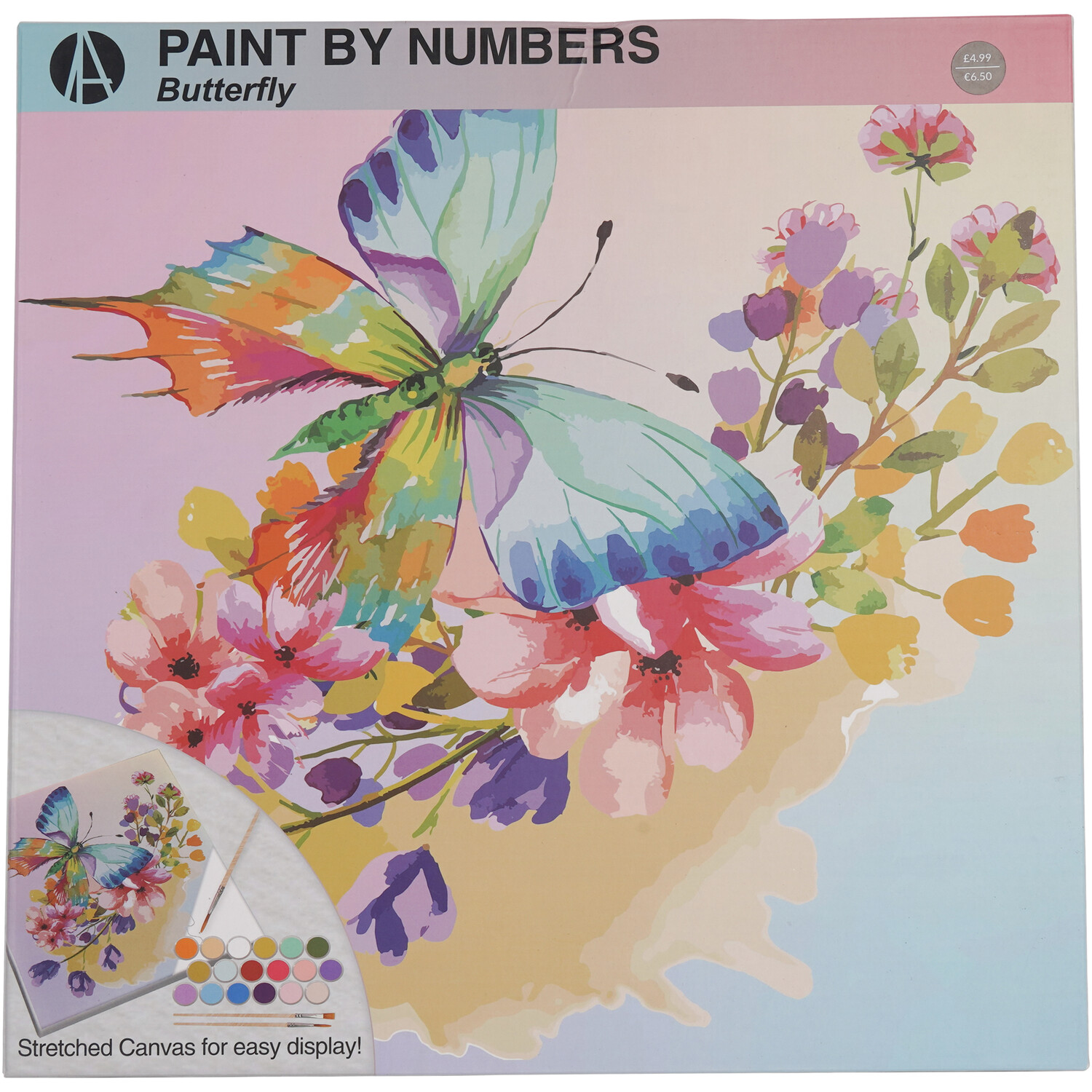 Art Studio Paint by Numbers - Butterfly Image 1