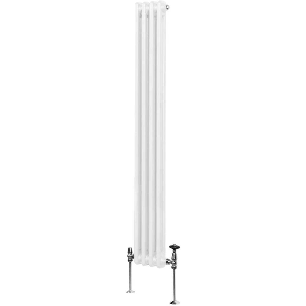 Monster Shop 2121 BTU White Traditional 2 Column Radiator 1800 x 202mm Image 3