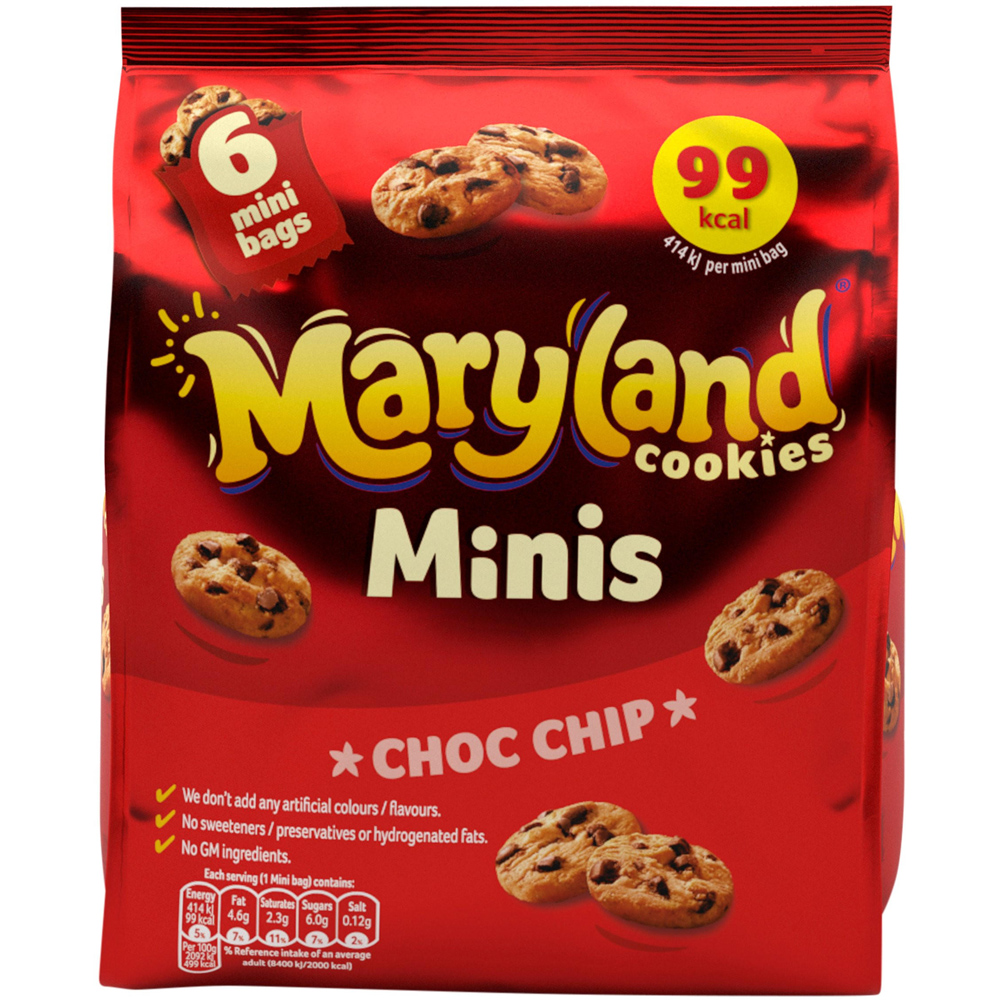 Maryland Mini Cookies 6 Pack Image