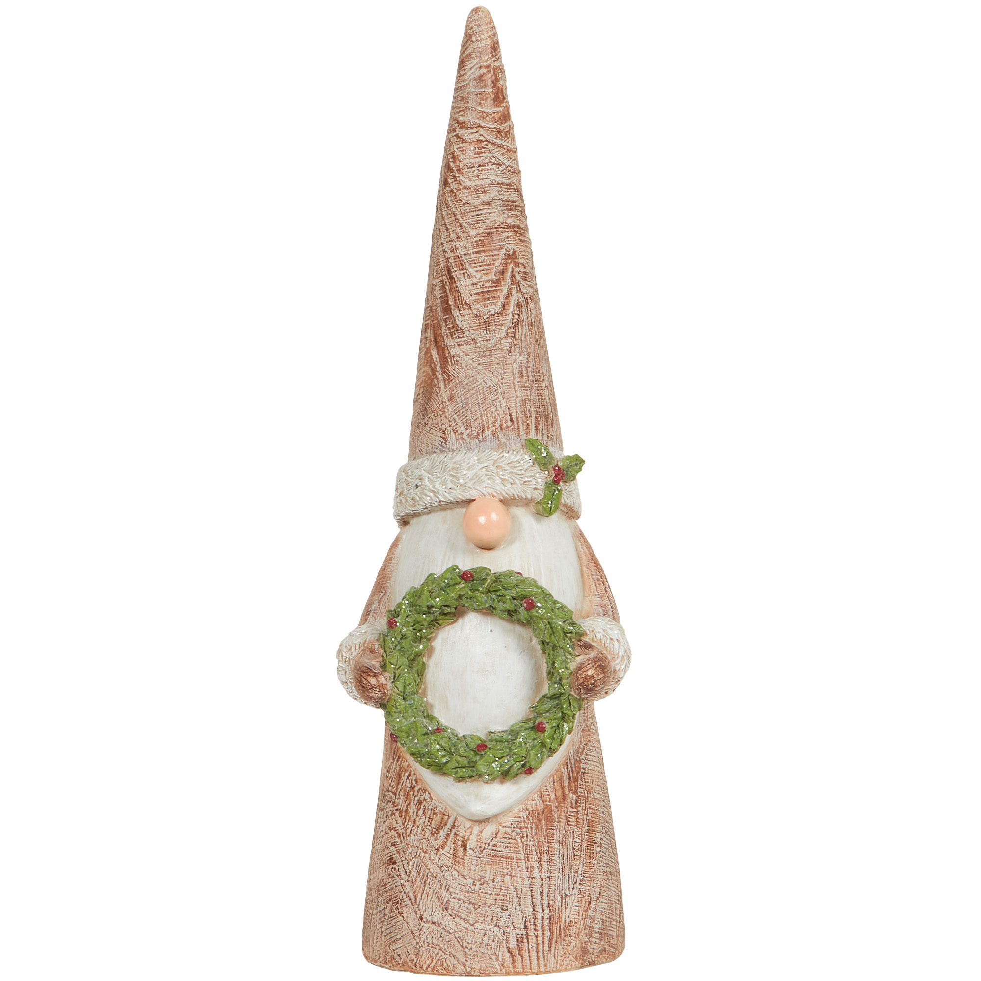 Christmas Resin Gnome - Natural Image 1
