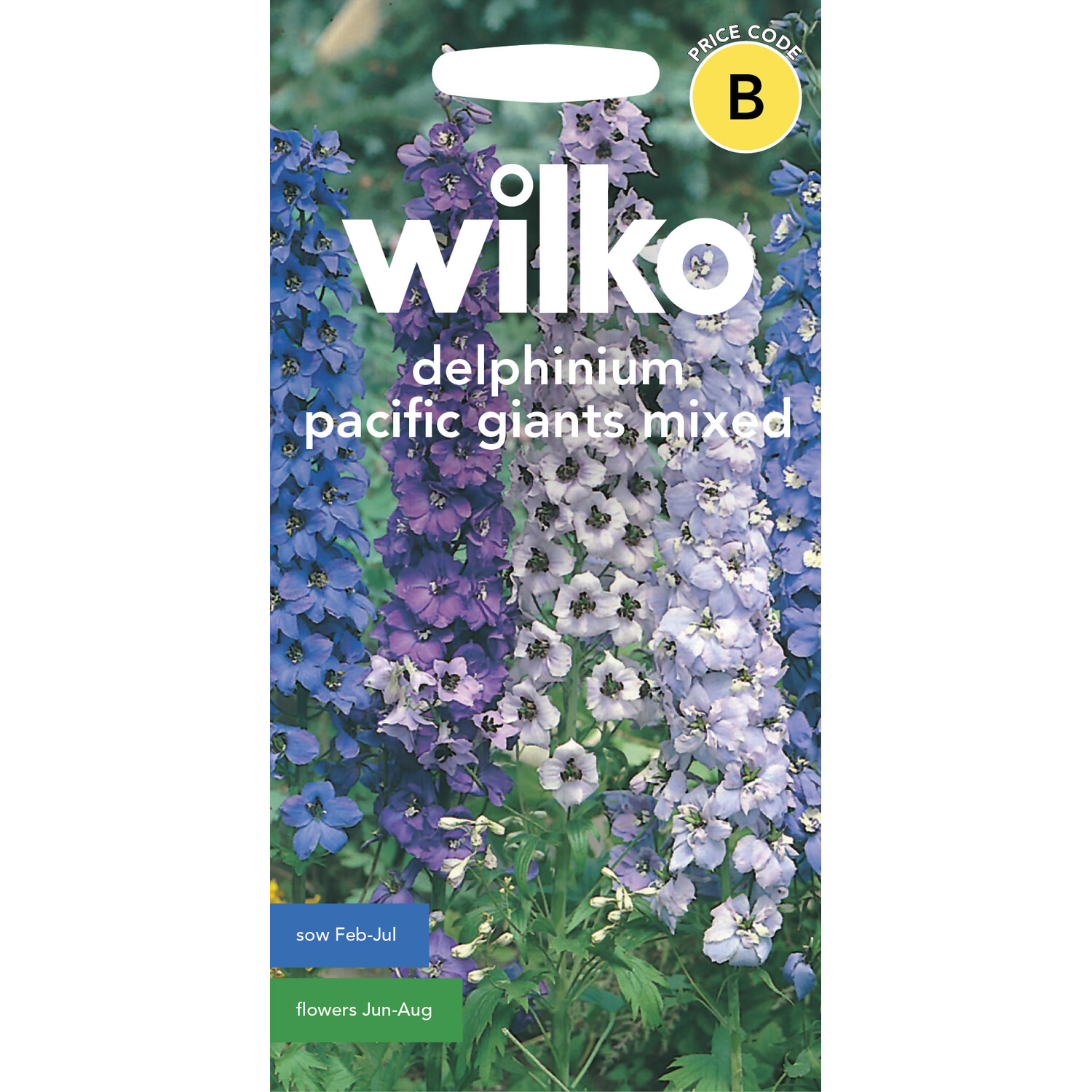 Wilko Delphinium Pacific Giant Seed Image 1