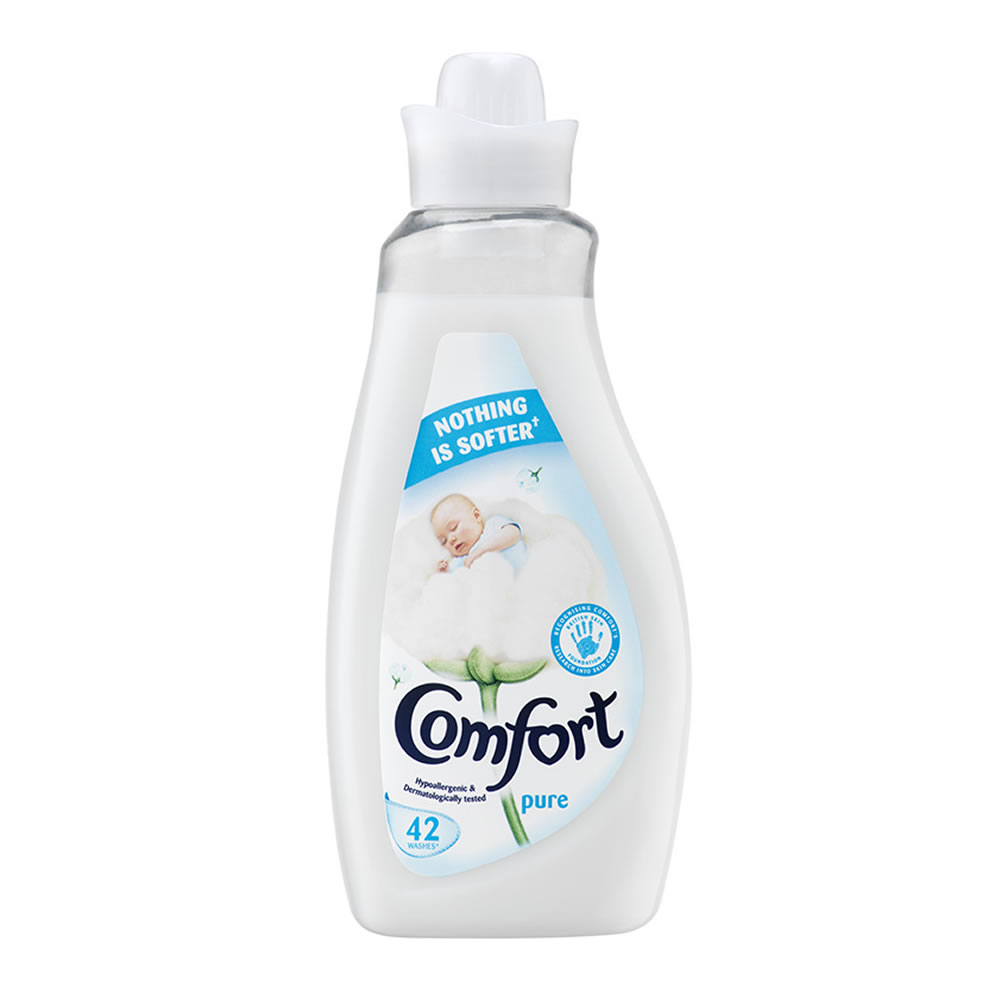 Comfort Pure Fabric Conditioner 42 Washes 1.5L Image