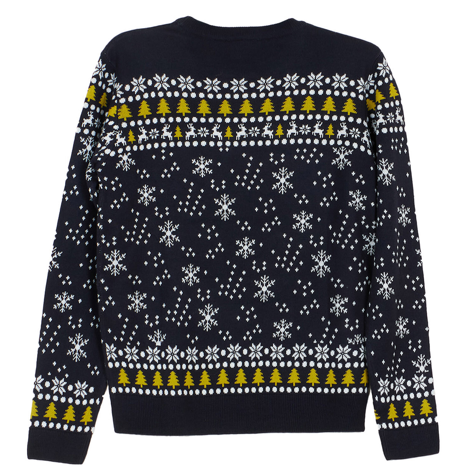Grinch Snowflake Knitted Jumper - Black / Large Image 2