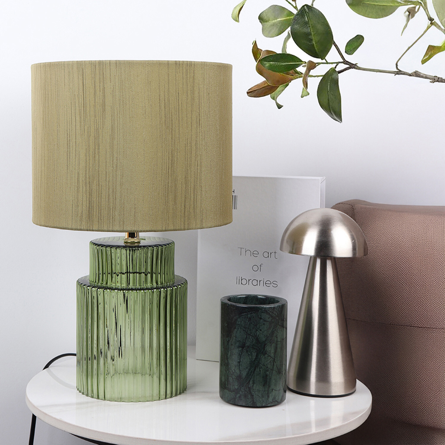 Zyren Table Lamp Green Image 2