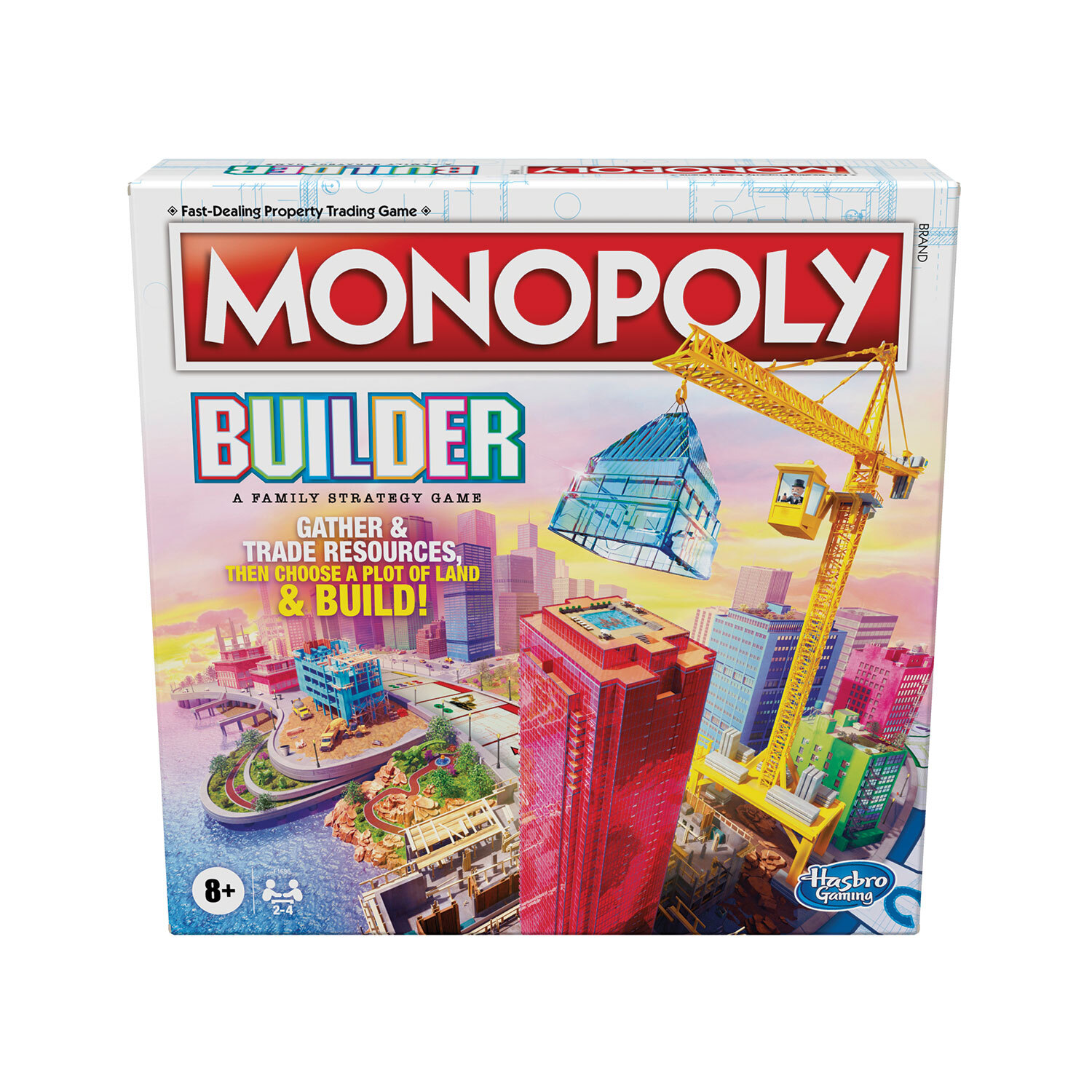 Hasbro Monopoly Builder Strategy Games Image 1