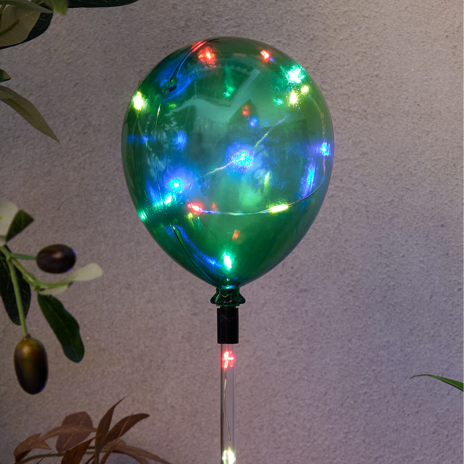 Solar Balloon Shaped Stake Light Image 10