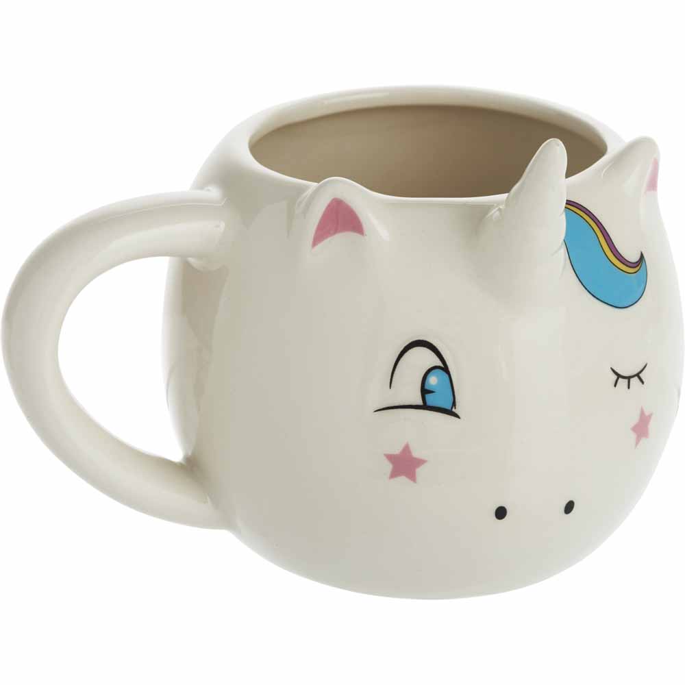 Wilko Unicorn Ceramic Mug Image 2