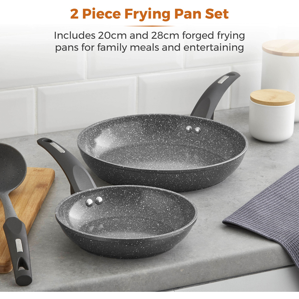 Tower 20cm and 28cm 2 Piece Frying Pan Set Image 2